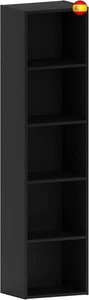 Vida Designs Estantería Oxford Cube, Madera, Black, 5 Niveles - Imagen 1 de 7