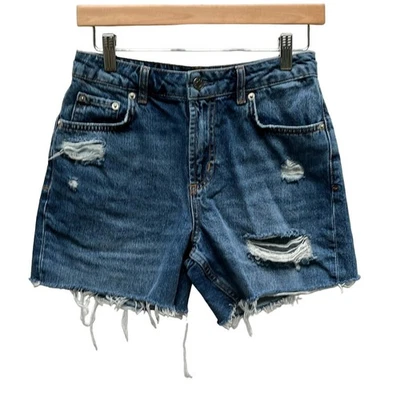 Pantalones Cortos Denim Rails The Hermosa Relaxed MIDI Talla 24 Foto 1 de 4