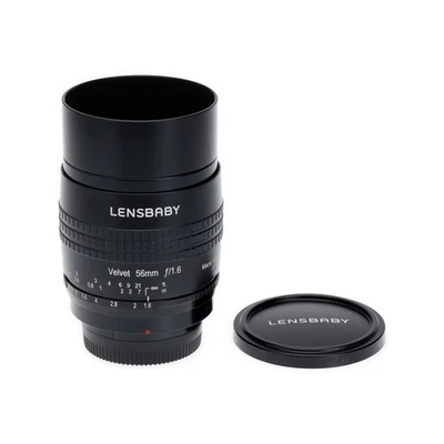 FujiFilm Lensbaby Velvet 56mm F1.6 Manual Focus Mirrorless X Mount Lens - Image 1 of 4