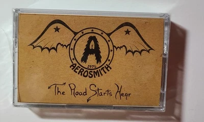 AEROSMITH THE ROAD STARS HEAR CASSETTE TAPE NEW SEALED - Image 1 of 2