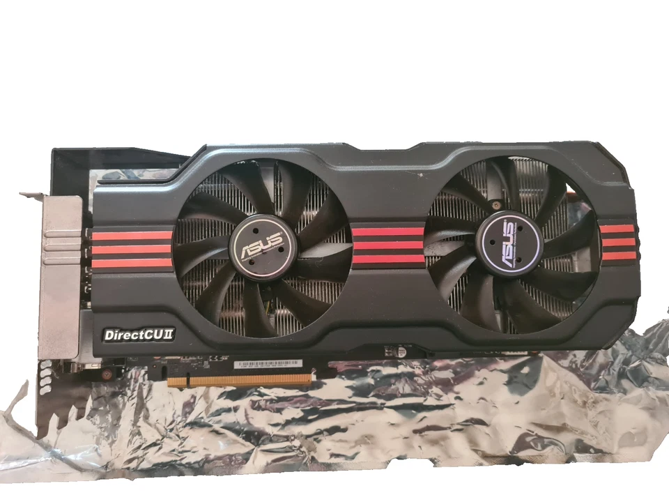 ASUS GEFORCE GTX 680 DIRECTCU II  2GB GDDR5 PCI-E 3.0 x16 DVI-HDMI-DP - Immagine 1 di 4