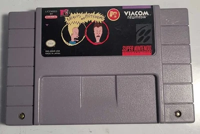 Beavis and Butt-Head - Super Nintendo SNES - Untested - Image 1 of 4