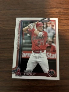 2025 Topps Series 1 Mike Trout Companion Los Angeles Angels OF CTC-16 - Picture 1 of 2