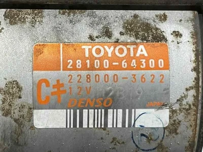 2810064300 Motor De Arranque 130532 para TOYOTA COROLLA (E11) 2.0 TURBODIÉSEL 1999 Foto 1 de 4