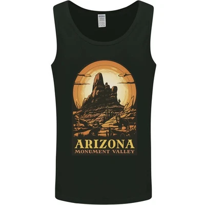 Arizona Monument Valley USA Mens Vest Tank Top - Image 1 of 4