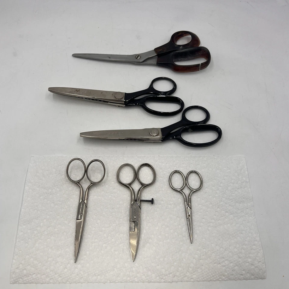 Lote de 6 tijeras vintage Wiss y otras Foto 1 de 4