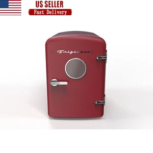 Portable Mini Cooler Fridge Personal Snack & Skincare W/ Power Options  6 Can/4L - Picture 1 of 5