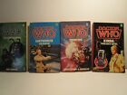 DOCTOR WHO Paperback Book Lot of 4 $6Sh