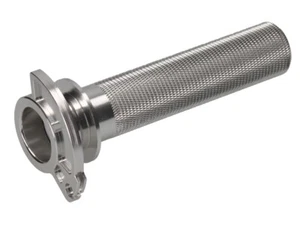 kmx24 manguito de mango de gas aluminio se adapta a Husqvarna TC ab17 TE TX '17 TC 85 ab18 plata - Imagen 1 de 1