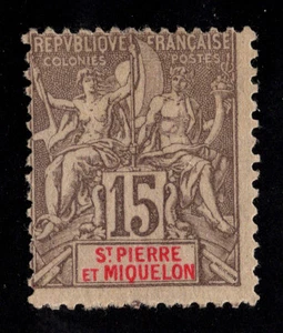 St. Pierre & Miquelon 68* MNG. French. Scott: $100. - Picture 1 of 1