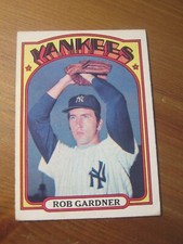 1972 OPC O Pee Chee # 22 Rob Gardner New York Yankees ZB3