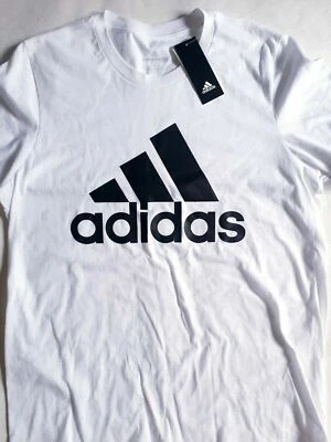 Adidas Graphic Logo t-shirt Boys Size 7 S M L XL Red Blue Black White SS Tee - Image 1 of 4