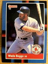 1988 Donruss Wade Boggs Baseball Card #153 Red Sox Mid-Grade O/C