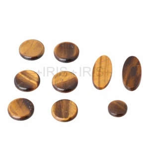 9PCS Tiger Eye Stone Material Saxophone Key Buttons Inlays Set - Picture 1 of 4