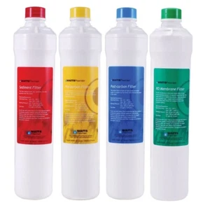 Watts Premier RO Pure 4er-Pack Filterset für 4 Stufen Pure Plus/Zero Pure P... - Bild 1 von 4