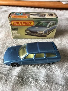 1979 Vintage  Matchbox DIE CAST Superfast # 12 - Citroen & Box - Picture 1 of 4