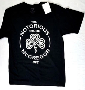 Mens Sz M UFC Conor McGregor Black t-shirt nwts notorious 119gb7 - Picture 1 of 3