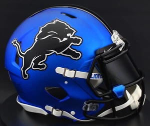 DETROIT LIONS NFL Riddell Speed Full Size AUTHENTIC Football Helmet - Picture 1 of 7