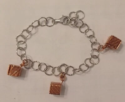 BRACCIALE GIODE' DA DONNA BRONZO - Colore Silver Rosato - Usato 1 Volta - Immagine 1 di 2