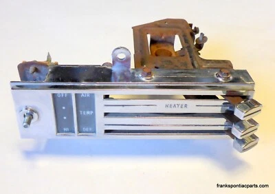 Oldsmobile Cutlass 1966-67 control de calefacción 442 F85 Olds 66 #1 Foto 1 de 4