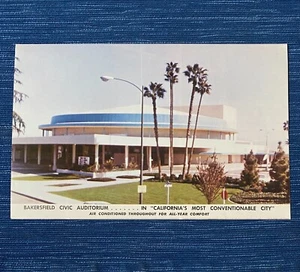Vtg 1960's Bakersfield CA Civic Auditorium Promotional Foldout Brochure 15B - Picture 1 of 2