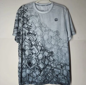 Ink N Burn T Shirt Men's Size XXL Computer Moniter TV Graphic Short Sleeve - Picture 1 of 6