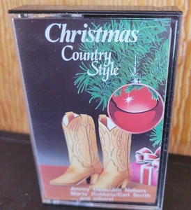 Christmas Country Style 1978 Cassette Tape Johnny Cash Anita Bryant Tested - Picture 1 of 5