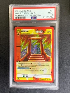 Metazoo Hell's Gate Holo Nightfall 2021 primera edición 31/163 #31 PSA 9 como nuevo - Imagen 1 de 2
