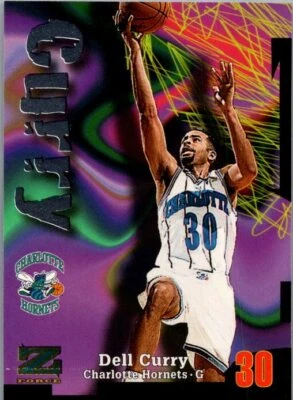 1997-98 SkyBox Z-Force #65 Dell Curry - Image 1 of 2