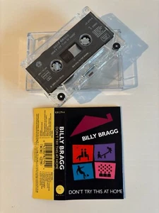 BILLY BRAGG - DONT TRY THIS AT HOME (UK CASSETTE TAPE) - Picture 1 of 6