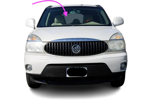 Fits: 2002-2007 Buick Rendezvous 4D SUV Utility Front Windshield Window Glass - Image 1 of 4