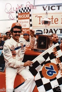 Richard Petty Hand Signed Photo King of NASCAR 12x8"AE - Picture 1 of 1