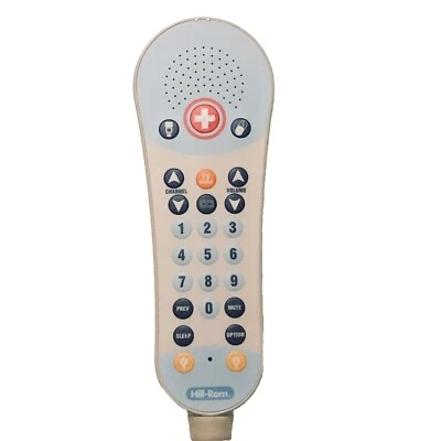 4 Altavoces Almohada Hill-Rom Llamada Enfermera Control Remoto y TV Control Remoto P/N P25104C331U-Z105018 Foto 1 de 4