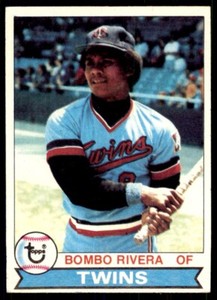 1979 Topps Bombo Rivera Baseball Cards #449