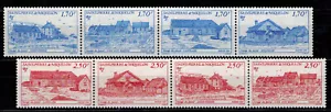 Saint Pierre & Miquelon Stamps Pair No. 537 to 544 New **MNH - Picture 1 of 1