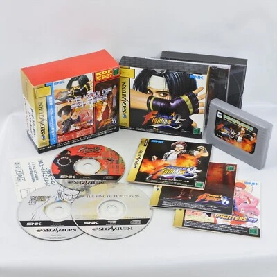 Sega Saturn THE KING OF FIGHTERS Best Collection KOF 95 96 97 GOOD 2235 ss - Image 1 of 4