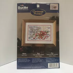 Bucilla Cross Stitch Kit Christmas Promises Dove #84885 - Picture 1 of 6
