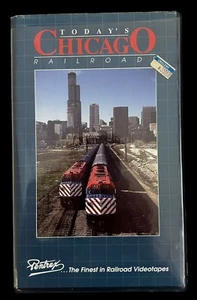 Películas vintage raras VHS "Today's Chicago Railroad" 1991 Pentrex - Imagen 1 de 4