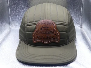 Valley Farm Market Since 1956 Mütze Kappe grün braun 5-Panel verstellbarer Riemen hinten - Bild 1 von 12