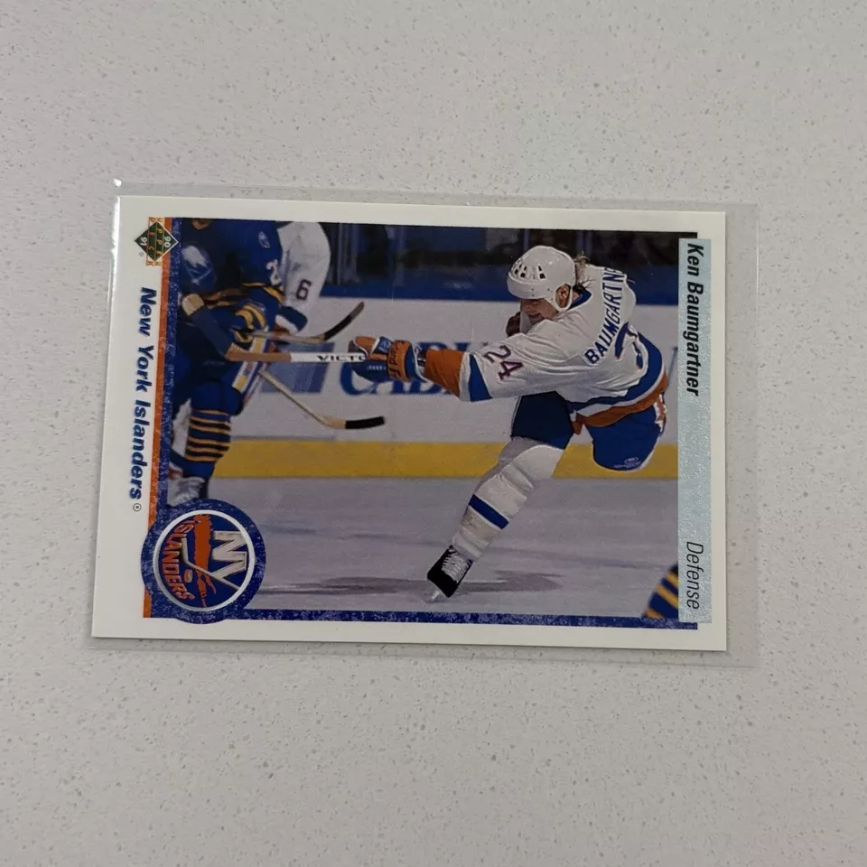 1990-91 Upper Deck Ken Baumgartner #439 Rookie RC - Image 1 of 2