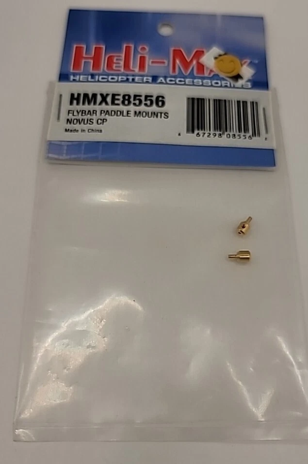 Heli Max Flybar Paddle Mounts Novus CP Rc Helicopter Heli-Max HMXE8556 - Image 1 of 1