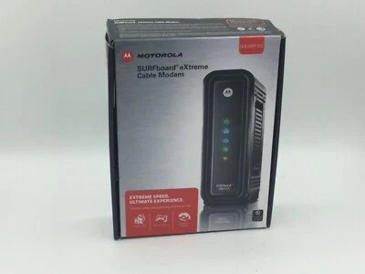 Motorola SURboard eXtreme Cable Modem DOCSIS 3.0 Gigabit 160Mbps↑ 575319-019-00 - Image 1 of 4