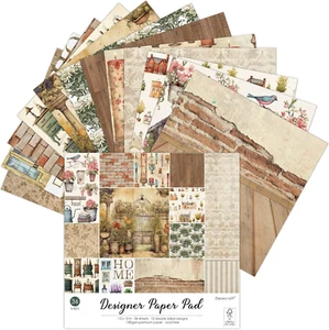 36 Sheets12X12 in Double Sided Paper Pad Pack Scrapbook Cardstock Decorative Pa - Picture 1 of 11