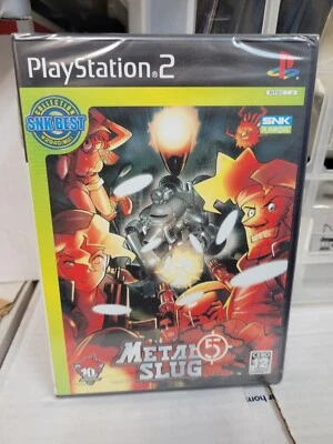 Metal Slug 5 BEST (2006, SNK) New Factory Sealed Japan Playstation 2 PS2 Import - Image 1 of 4