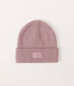 NIP Abercrombie & Fitch Girl's turnup logo beanie one size - Picture 1 of 2