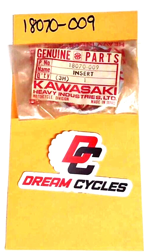 Nos GENUÍNO Kawasaki G4TR KV100 G4 100 SUPORTE DE INSERÇÃO DE TUBO DE ESCAPE 18070-009 - Imagem 1 de 1