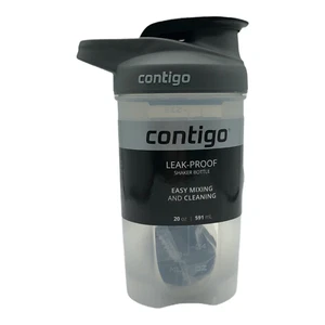 Contigo auslaufsichere Shaker Flasche 20 Unzen Easy Mix And Clean - Bild 1 von 3