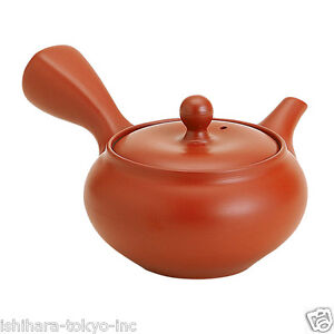 Standard Kyusu Tea Pot 290cc w Ceramic Mesh - 100% handcraft made in Japan
