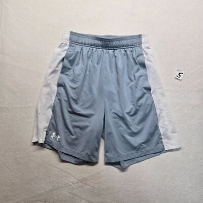 Under Armour Athletic Gym Shorts Blue White Adult Women's Ladies Size S Small - Image 1 of 4