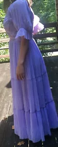 Lavender Color Women’s Long Maxi Dress Size XL - Picture 1 of 9
